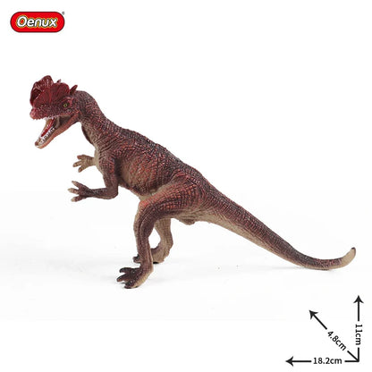 Oenux Jurassic Dinosaurs Action Figures Set | 5 Realistic PVC Models Collection Toy