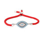 NEWBUY 2026 Trendy Turkish Gold Color Evil Eye Bracelet Adjustable AAA CZ Pave Setting Female Luckry Party Jewelry Gift