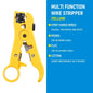 Multi-Functional Coaxial Cable Stripping Pliers | Wire Stripper Tool for UTP/STP RG59 RG6 RG7 RG11