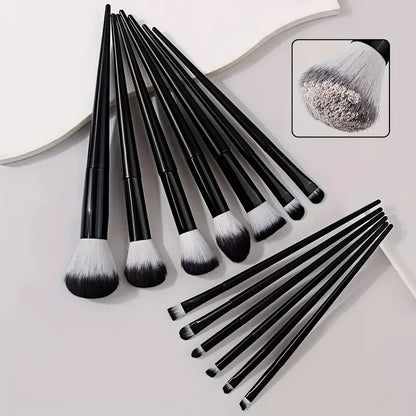 13-Piece Makeup Brush Set | Soft Fluffy Foundation Blush Highlighter Brush Kit