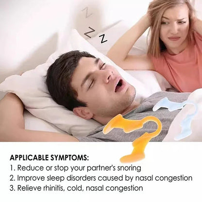 Nasal Dilators for Snoring | Silicone Nose Clip Set for Sleep Aid