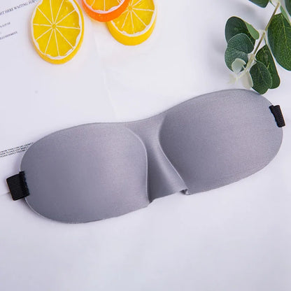 3D Sleeping Mask Eyepatch | Light Blocking Blindfold for Travel and Sleep