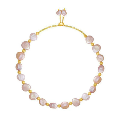 Elegant Pearl Bracelet Baroque Simulated Pearl Women Bracelet Bangles Ladies Fashion Charm Jewelry For Birthday Party Gifts