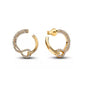 2026 New 925 Silver Elephant Cherry Blossom Butterfly Heart Earrings, a delicate choice for women's fashion jewelry