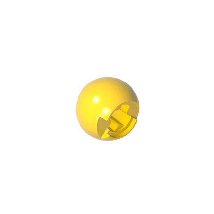 Gobricks GDS-1056 Technical Ball Joint with Through Axle Hole | Compatible Building Block Piece