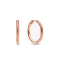 Rose Gold Color 925 Silver Sterling Flower Stud Earrings, Fit Women's Festival Christmas Charm Jewelry Gifts