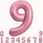 40-Inch Pink Foil Number Balloon | Birthday Party Decoration