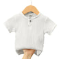 Kids Cotton Linen Long Sleeve T-Shirt | Soft Casual Top for Babies and Toddlers