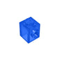 Gobricks GDS-635 BRICK 1X1 W. 1 KNOB | Single Side Bump Building Block Compatible with Lego 87087