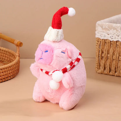Capybara Plush Keychain | Cartoon Bag Pendant and Car Keyring