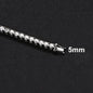 NeeTim 3mm 4mm 5mm Moissanite Tennis Bracelet Full Diamond 925 Sterling Silver with Gold Plated Bracelets For Women Men