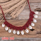 Handmade Shell Choker Necklace | Bohemian Beach Jewelry for Women