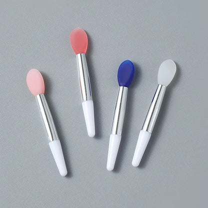10pcs Silicone Lip Brush Set | Portable Lip Mask Applicator and Makeup Tool