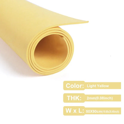 2mm Thick Multicolor EVA Foam Paper Sheet | 50x90cm DIY Craft Foam