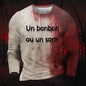 I'M Fine Bloody Shirt Problem Print Playeras Para Hombres T Shirt Women Funny Halloween Blood Clothes Hoodie