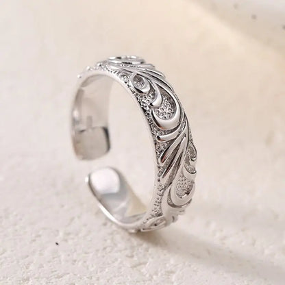New in 925 Sterling Silver Decorative Pattern Rings For Women Luxury Jewelry Accessories Wholesale