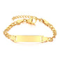 Personalized Name Bracelet With Initials for Boy Girl, Free Engraving Date ID Wristband Birthday Gift