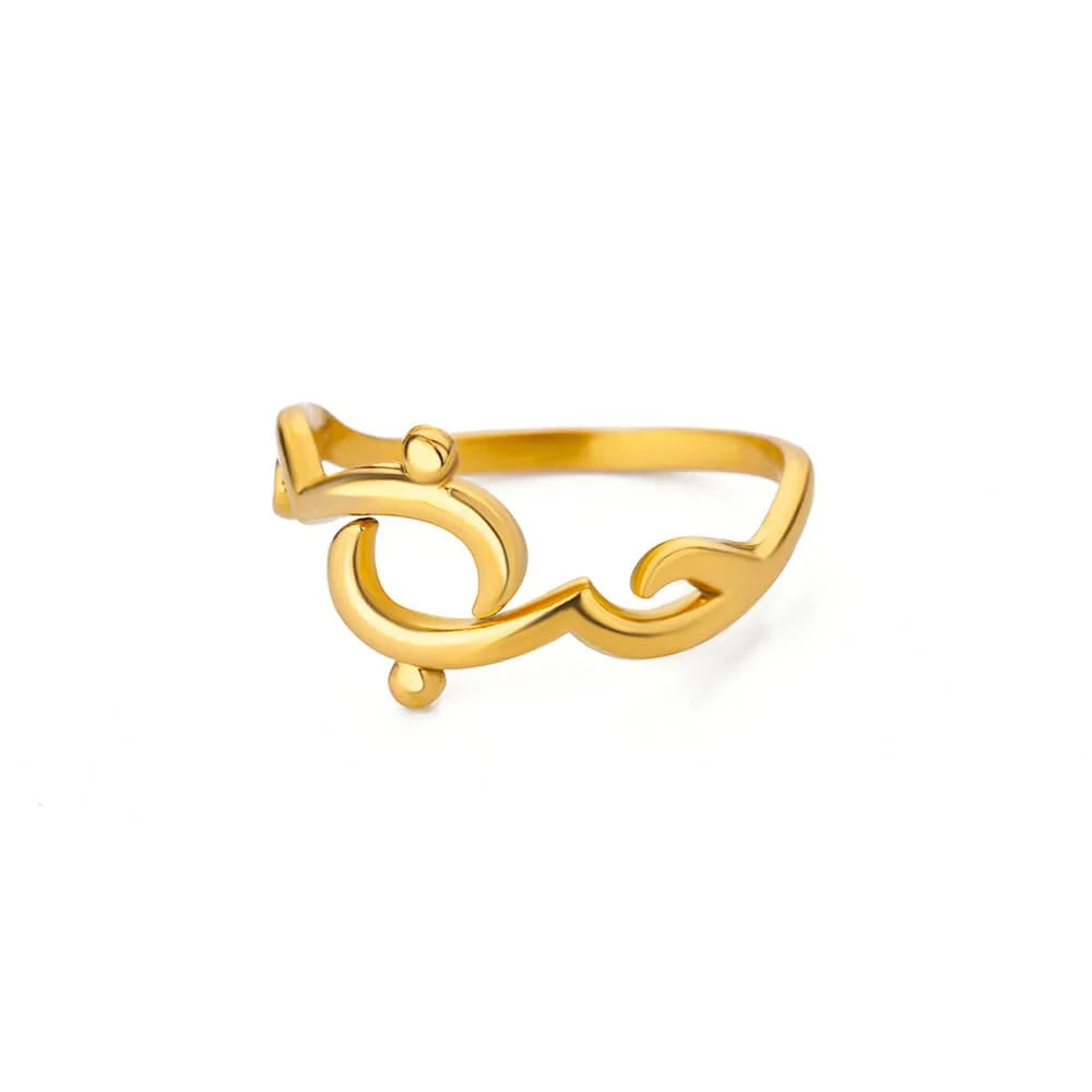 Cute Cat Claw Open Rings For Women Stainless Steel Gold Color Temperament Animal Finger Ring 2025 New Fashion Couple Jewelry