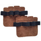 CRUXELL Cowhide Weightlifting Gloves | Four-Finger Palm Protection for Gym