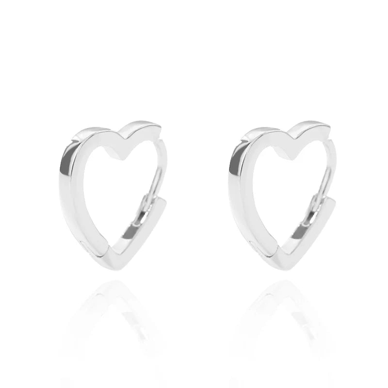 Chunky Drop Hoop Earrings for Women Stainless Steel Gold Color Piercing Earring 2024 Trend New In Trend Jewelry aretes mujer