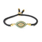 NEWBUY 2026 Trendy Turkish Gold Color Evil Eye Bracelet Adjustable AAA CZ Pave Setting Female Luckry Party Jewelry Gift