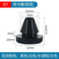 Solid Silicone Rubber Caps 2mm to 16mm T Type Plug Cover Snap-on Gasket Blanking End Caps Seal Stopper