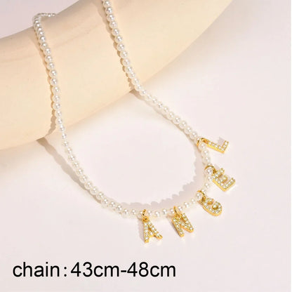Personalized Initial Name Necklace Stainless Steel Women Alpahbet Letter Pendant ,Initial Collar Statement Charms Gift