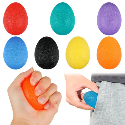 Hand Grip Strength Trainer Ball | Finger Exercise and Stress Relief Tool