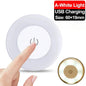 Portable LED Night Light | USB Rechargeable Touch Lamp for Bedroom