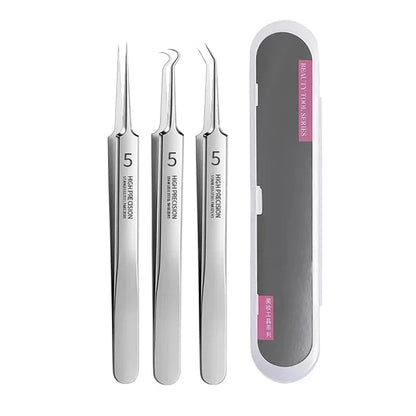 Ultra-Fine Blackhead Remover Tweezers | Precision Acne Extraction Tool