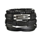 MeMolissa New Fashion Braided Wrap Leather Bracelets for Men High Quality Vintage Charm Wood Beads Ethnic Tribal Wristbands