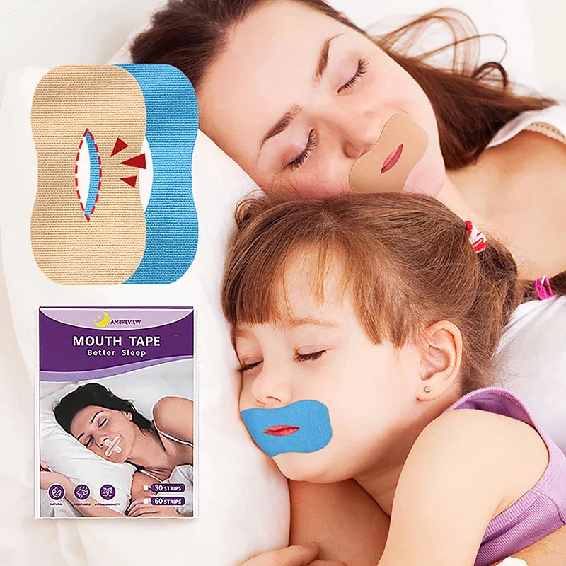 Anti Snoring Sleep Strips | Gentle Mouth Tape for Better Sleep
