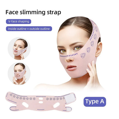 Women Face Slimming Bandage | V Line Lifting Strap for Cheek and Chin Lift