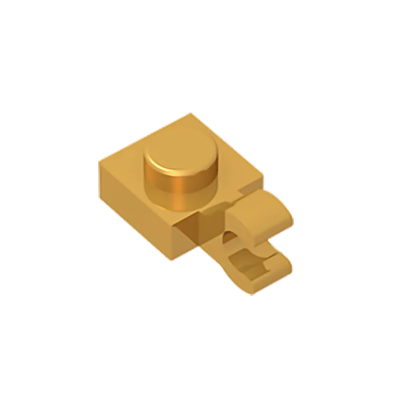 PLATE 1X1 W/HOLDER VERTICAL Building Block | Compatible with Lego 6019 61252