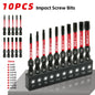 10-Piece Magnetic Star-Shaped Bit Set | Professional S2 Alloy Steel Torx Screwdriver Bits for Impact Drills