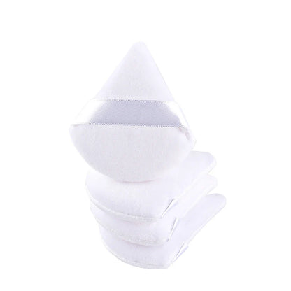 Reusable Triangle Velvet Powder Puffs | Soft Face Makeup Sponges