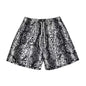 Men's Scale Printed Pattern Casual Shorts Boys Summer Cool Hawaiian 3D Printed Casual Swim Trunks Drawstring Surfboard Shorts