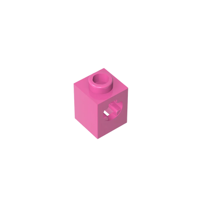 Gobricks GDS-2196 Technical Brick 1 x 1 with Axle Hole | Building Block for Lego