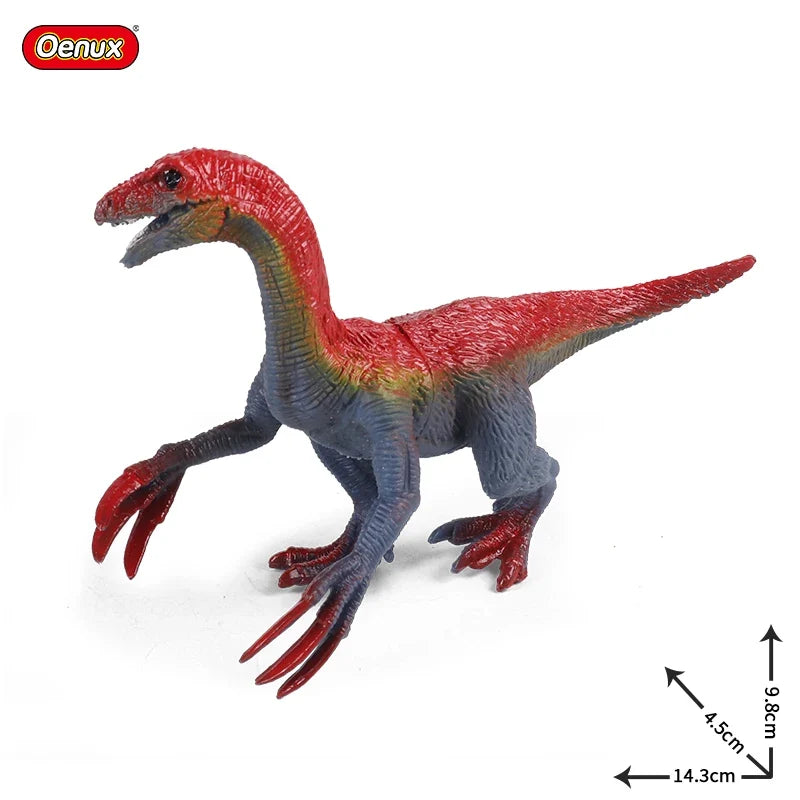 Oenux Jurassic Dinosaurs Action Figures Set | 5 Realistic PVC Models Collection Toy