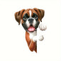 Cute Puppy Stickers for Room Decor | Removable Wall Decals