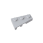Gobricks GDS-547 Wedge Plate 3 x 2 Right | Compatible Building Block for DIY Creations