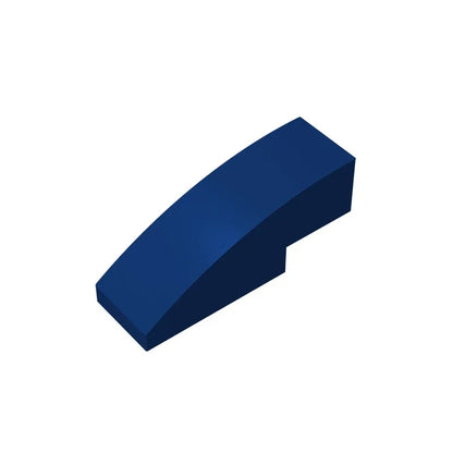 Gobricks GDS-657 Slope, Curved 3 x 1 | Compatible Building Block for Creative Construction