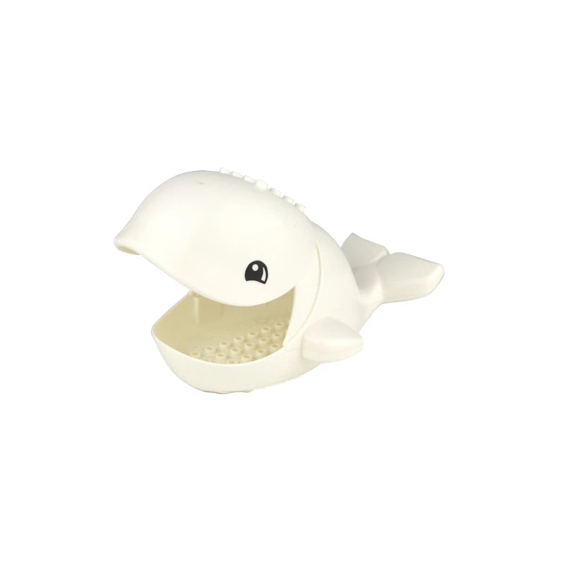 Marine Animal Building Blocks Set | Crocodile Whale Shark Octopus Snake Dinosaur Toys