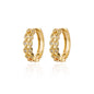 Trendy C-Shape Earrings For Women Stainless Steel Geometric Piercing Stud Earring 2024 New Fashion Party Jewelry Accessories