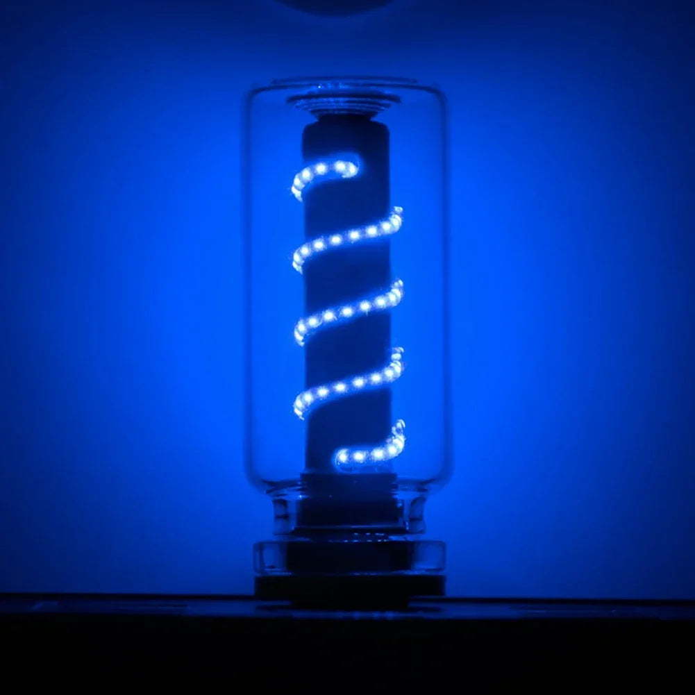 5V USB LED Spiral Filament Touch Dimming Bulb | Retro Night Light Atmosphere Lamp