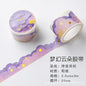 Kawaii Gradient Clouds Washi Tapes | DIY Scrapbooking and Journaling Stickers