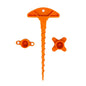 2pcs Sealant Nozzle Cleaner and Cap Set | Prevents Drying for Caulk Tubes