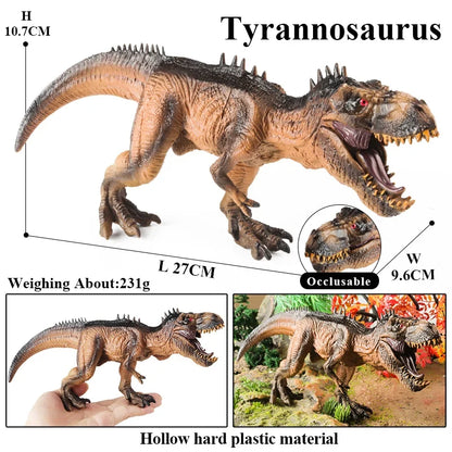 Oenux Dinosaurs World Action Figures | Savage Jurassic Indominus Rex Spinosaurus Triceratops Collection
