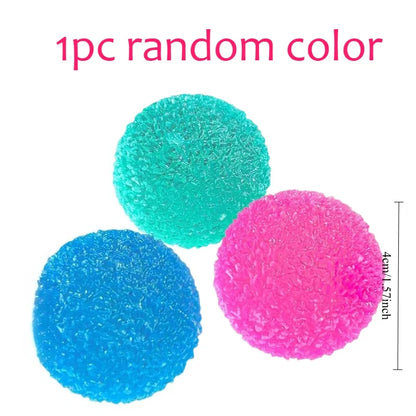 Ice Ball Maltose Squishy Toy | Blue Mochi Sensory Fidget for Stress Relief