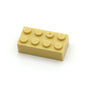 40pcs DIY Building Blocks Thick Figures Bricks 2x4 Dots | Educational Creative Toy for Kids
